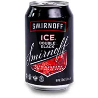 Smirnoff ice Doble Black