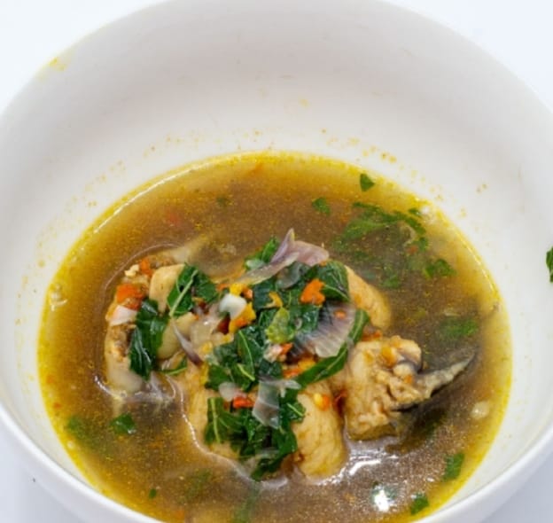 Catfish Pepper Soup from Village Hut Kitchen