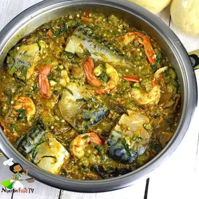 Seafood Okro Soup