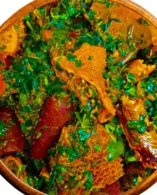 Afang, Native soup from Proxima Hotel's Centauri Cuizina Restaurant