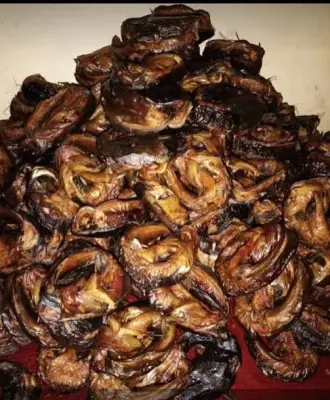 Smoked dry fish
